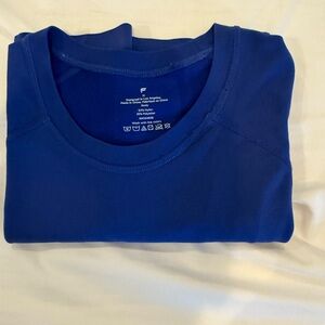 Fabletics Men's Blue Shirt medium short sleeve